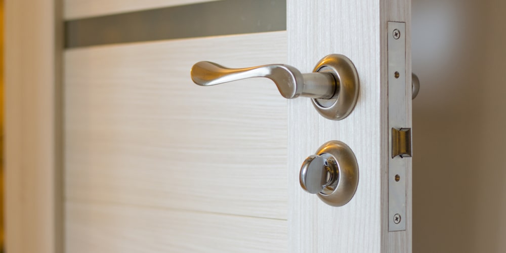 قفل دستگیره ای اهرمی- انواع قفل درب آپارتمان